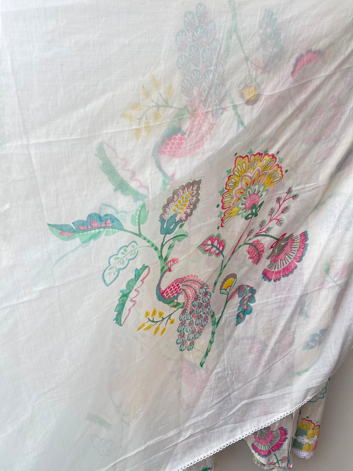 Self cotton printed unstitched ladies suit Rc18979