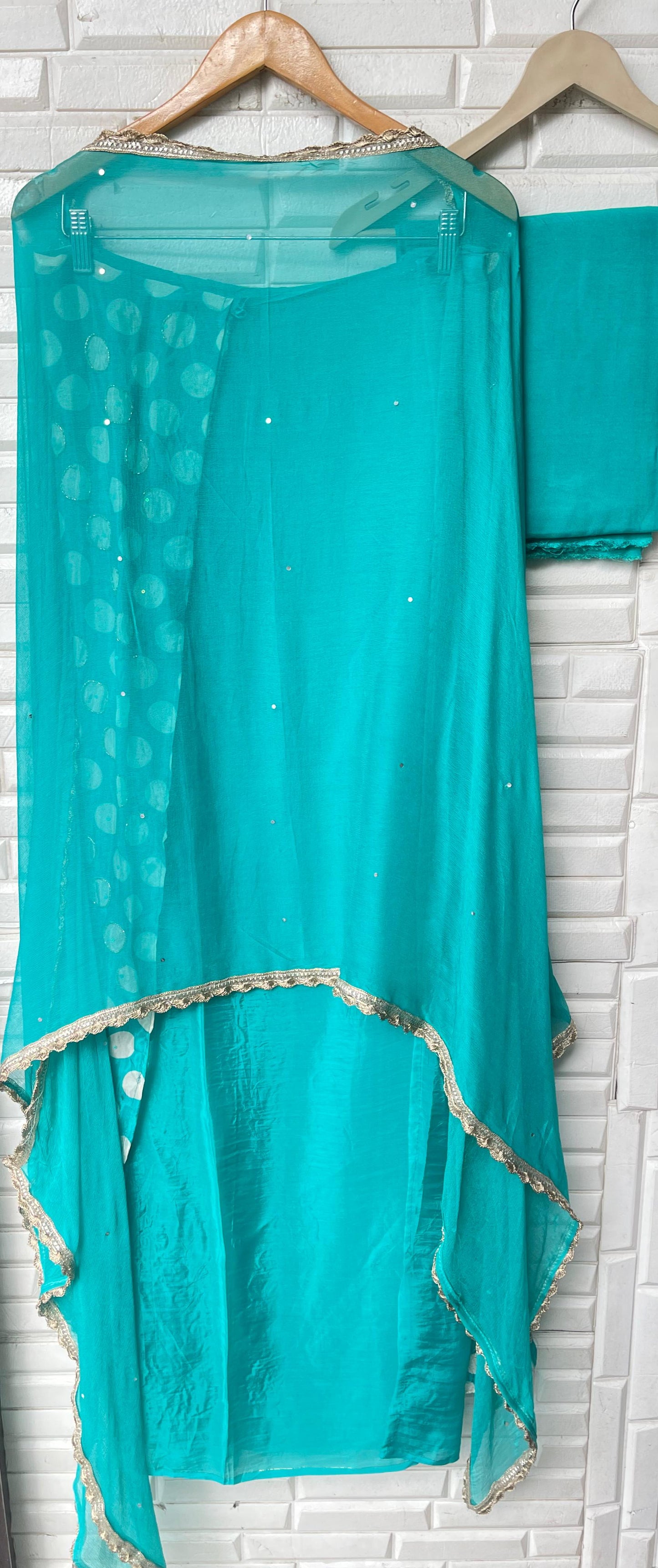 Organza unstitched ladies suit Rc17542 (b)