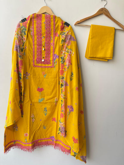 Cotton Printed Unstitched Ladies Suit RC-18893 – view 8