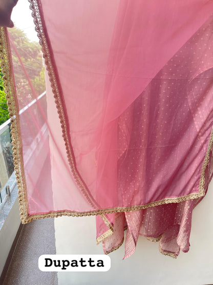 Banarasi shimmer crushed tissue unstitched ladies suit Rc19349