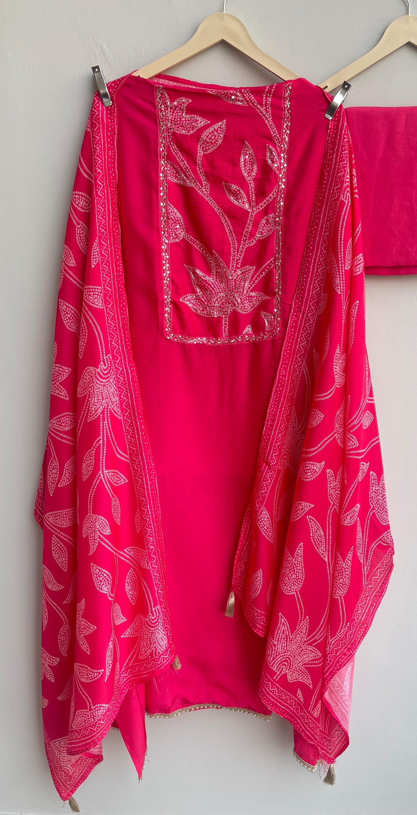 Tassar silk unstitched ladies suit Rc17904 (b)