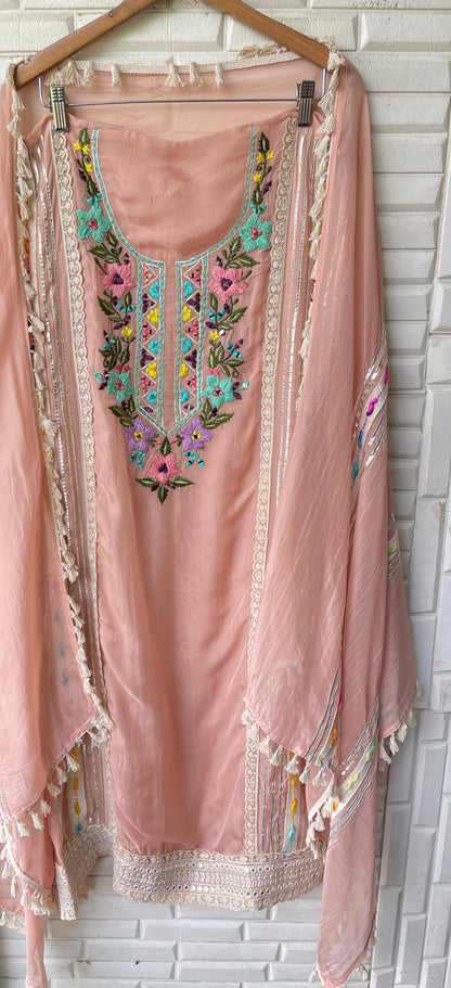 Organza unstitched ladies suit Rc17292 (a)