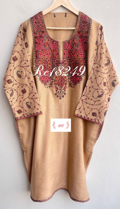 Kashmiri woolen pheron readymade ladies coord set Rc18249