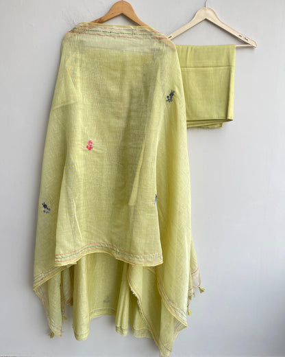 Khaadi mul chanderi ladies unstitched suit Rc18526 (c)