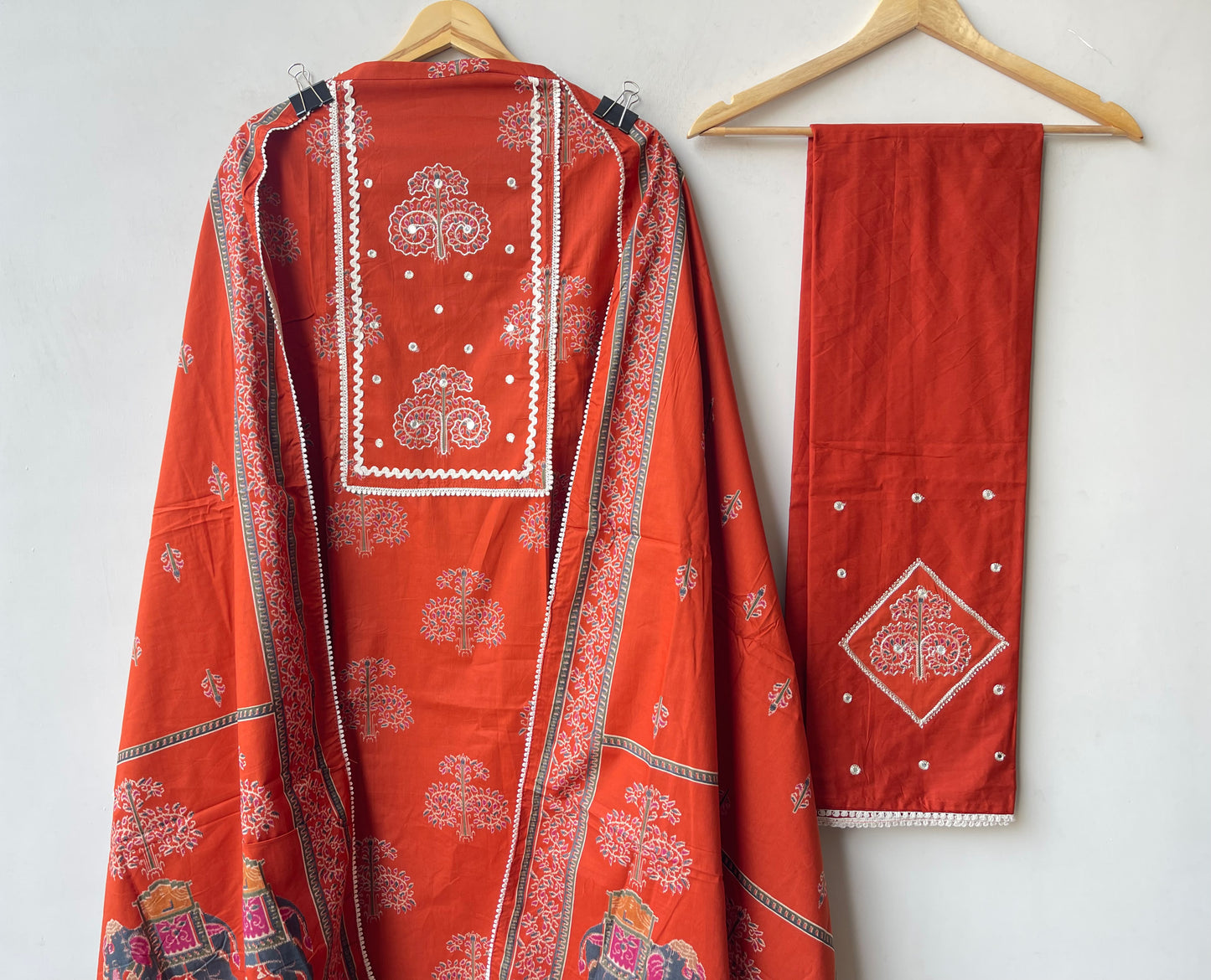 Cotton printed unstitched ladies suit Rc19306 (a)