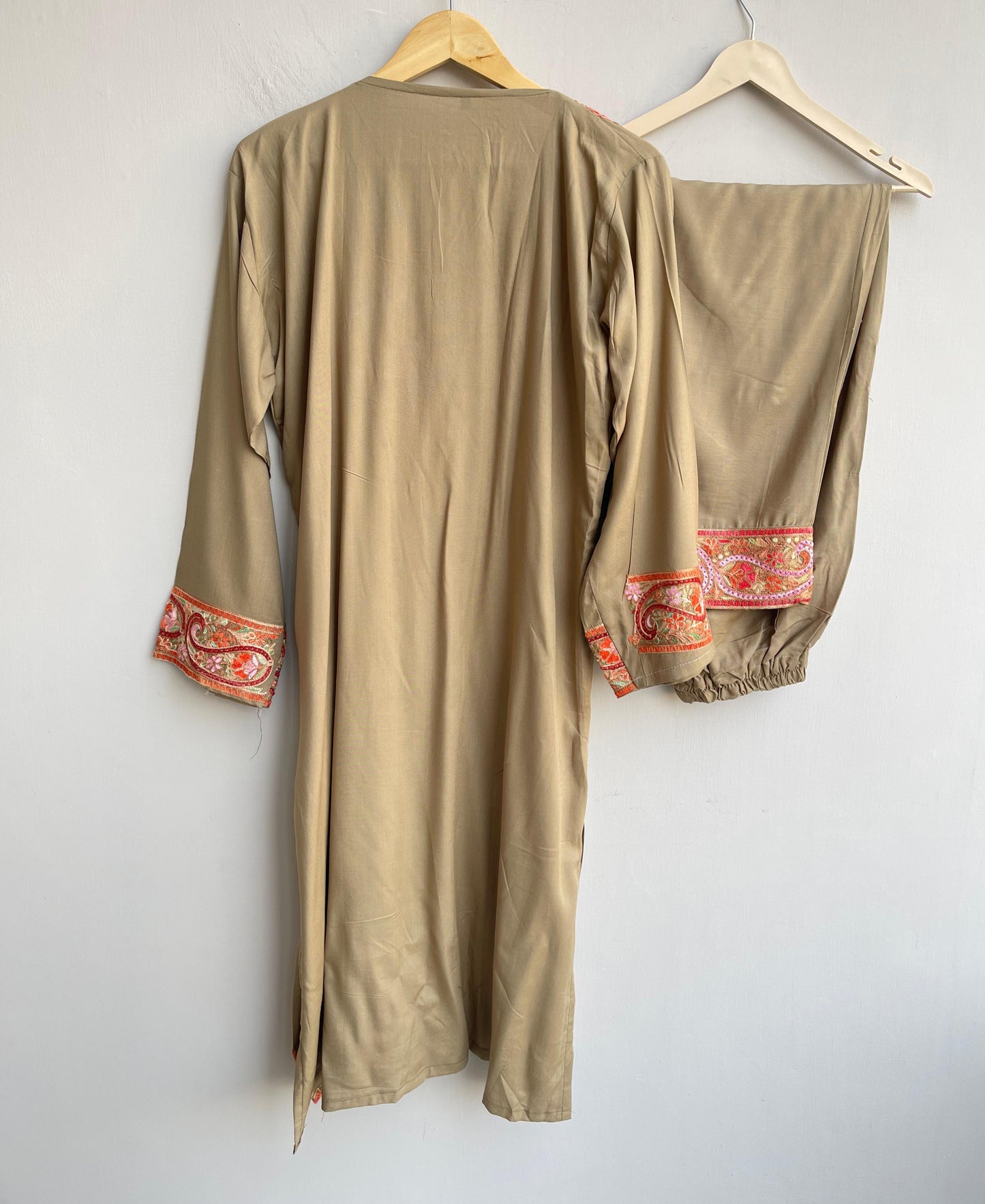 Reyon kashmiri kadai ready ladies coord set Rc18390 (a)