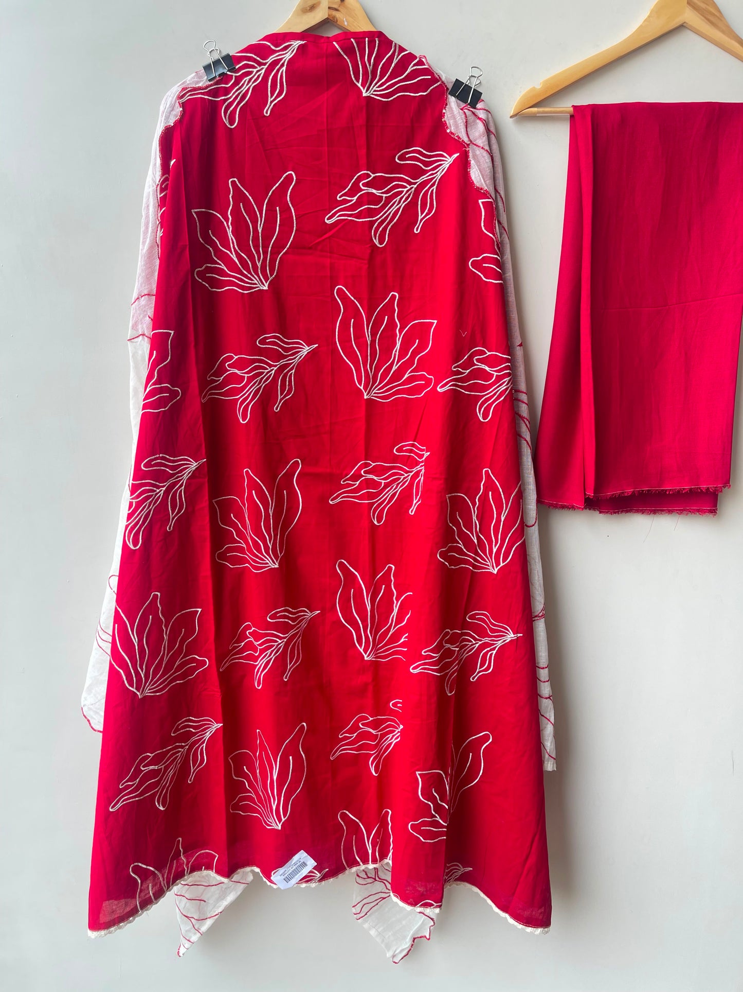 Cotton unstitched fabric ladies suit Rc19039