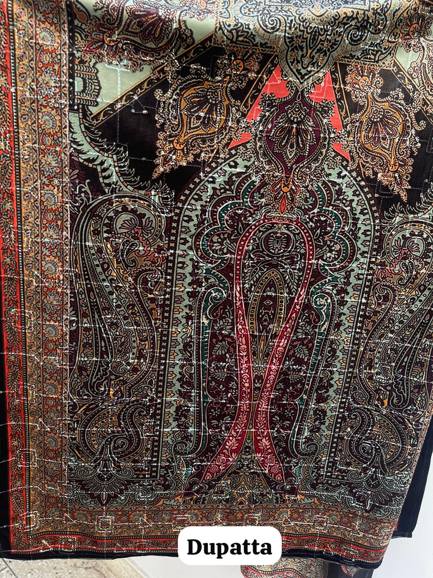 Micra velvet readymade ladies winter suit Rc18825