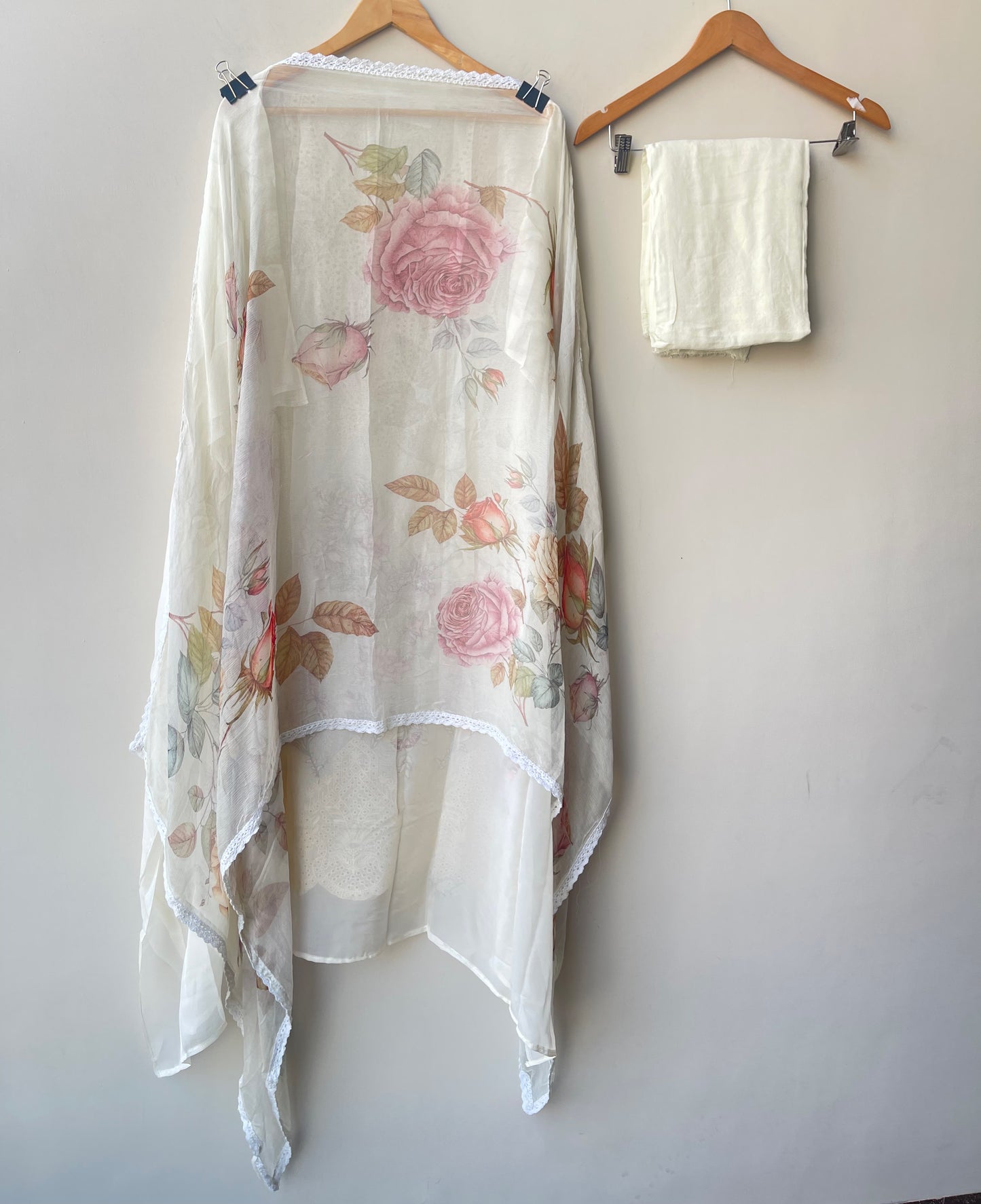 Organza unstitched ladies suit Rc18972