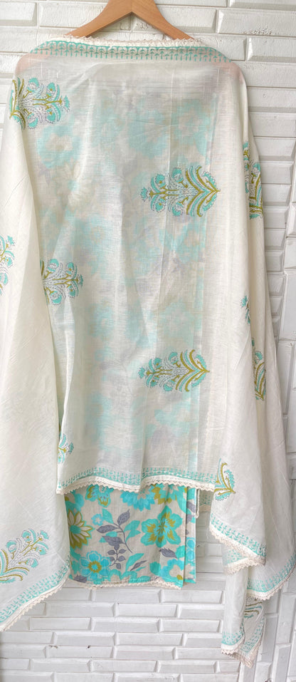 Cotton unstitched ladies suit Rc17423