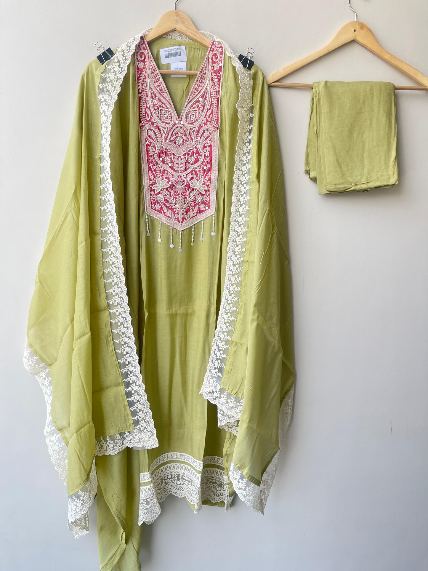 Mul Chanderi Unstitched Ladies Suit RC18889 (A) – view 6