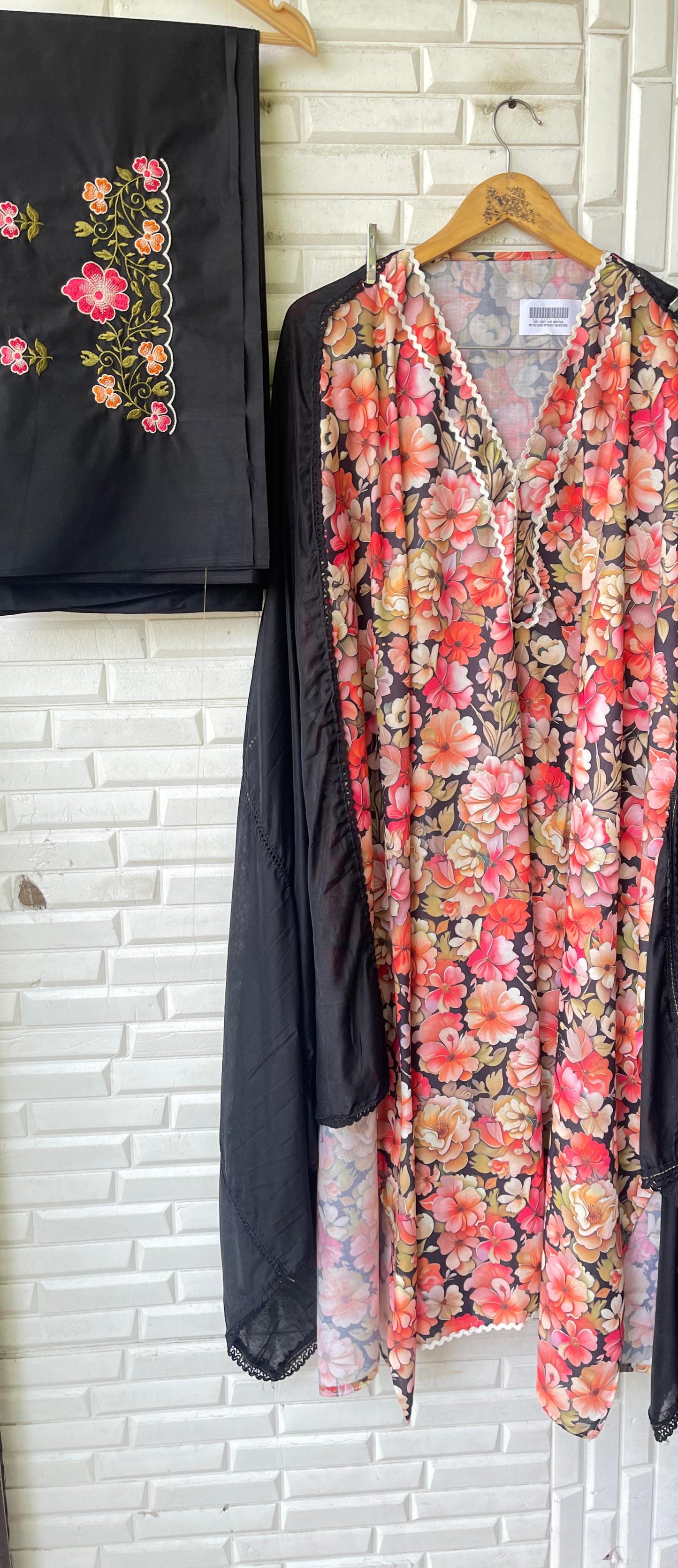 Cotton Printed Unstitched Ladies Suit Rc17254