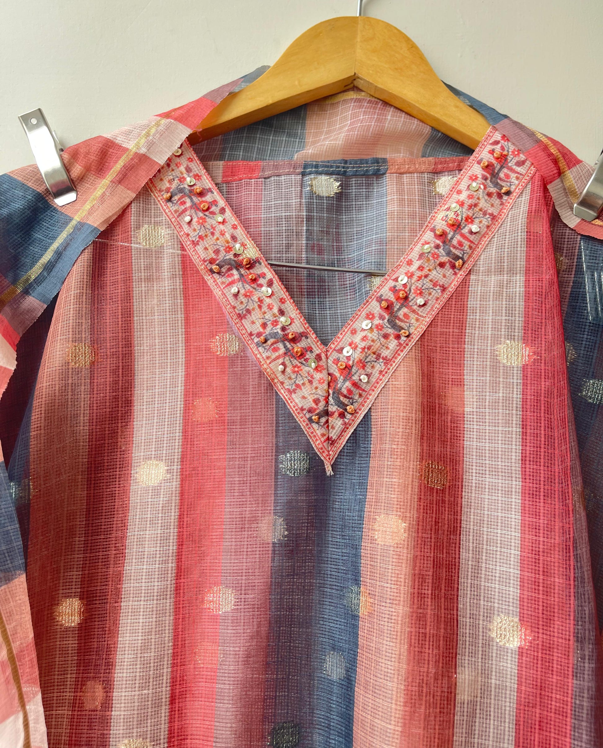 Banarasi Kota Doriya Ladies Unstitched Suit RC-18767
