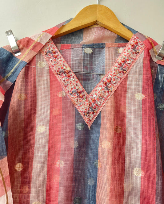Banarasi Kota Doriya Ladies Unstitched Suit RC-18767