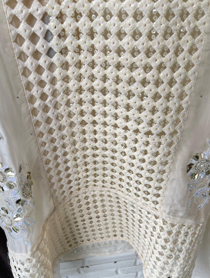 Organza unstitched ladies suit Rc17437 (a)