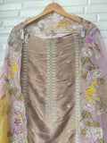 Shimmer Silk Unstitched Ladies Suit RC-17605