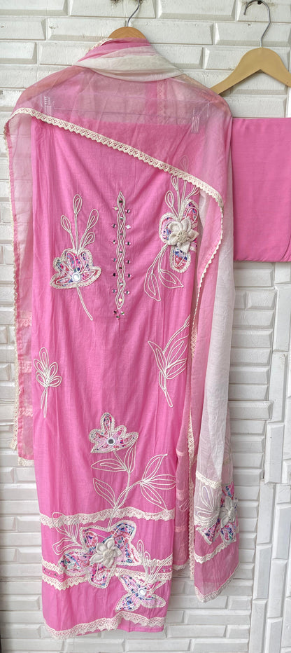 Mul chanderi unstitched ladies suit Rc17440 (b)