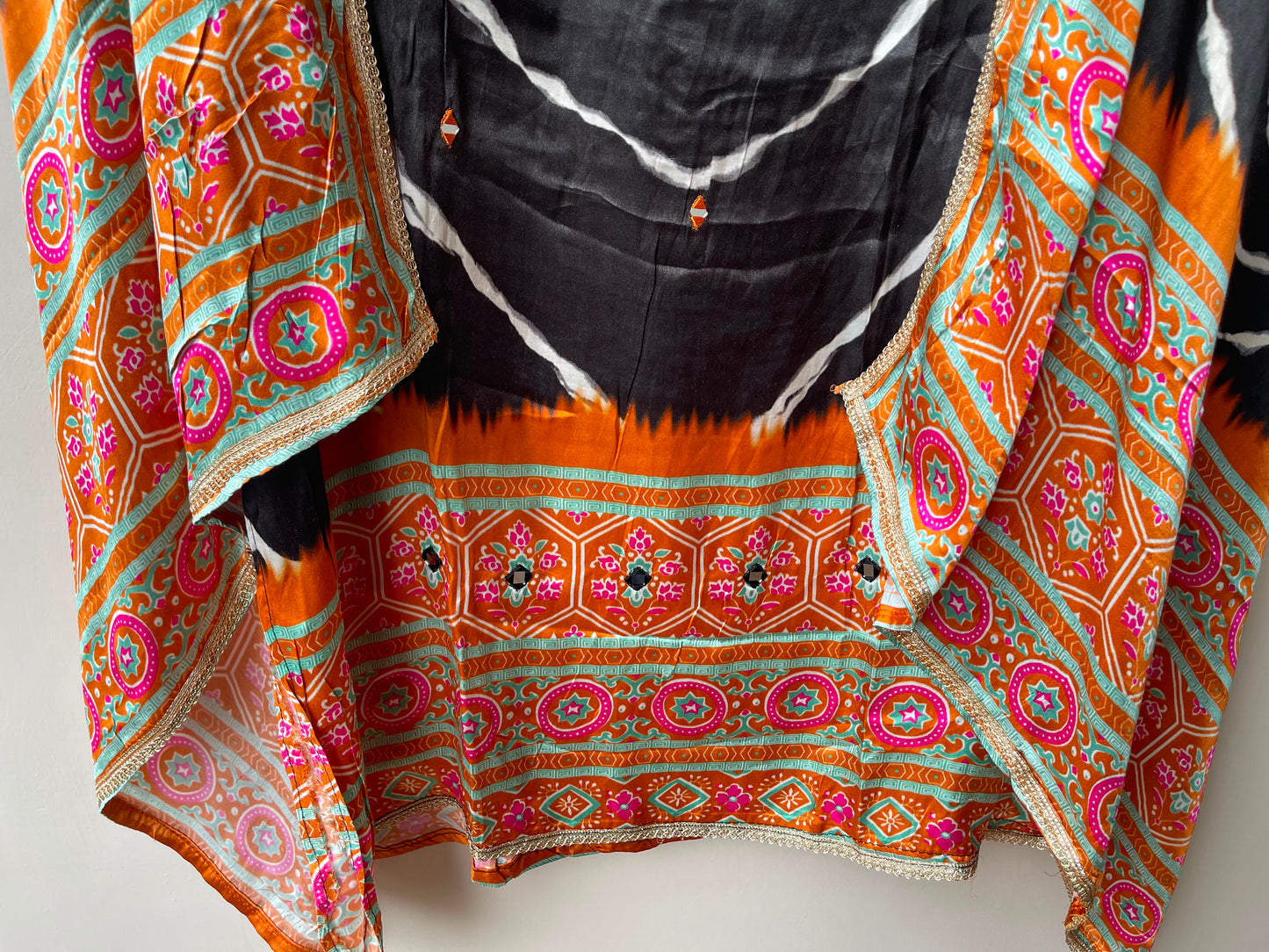 Gajji silk printed unstitched ladies suit Rc19226 (a)