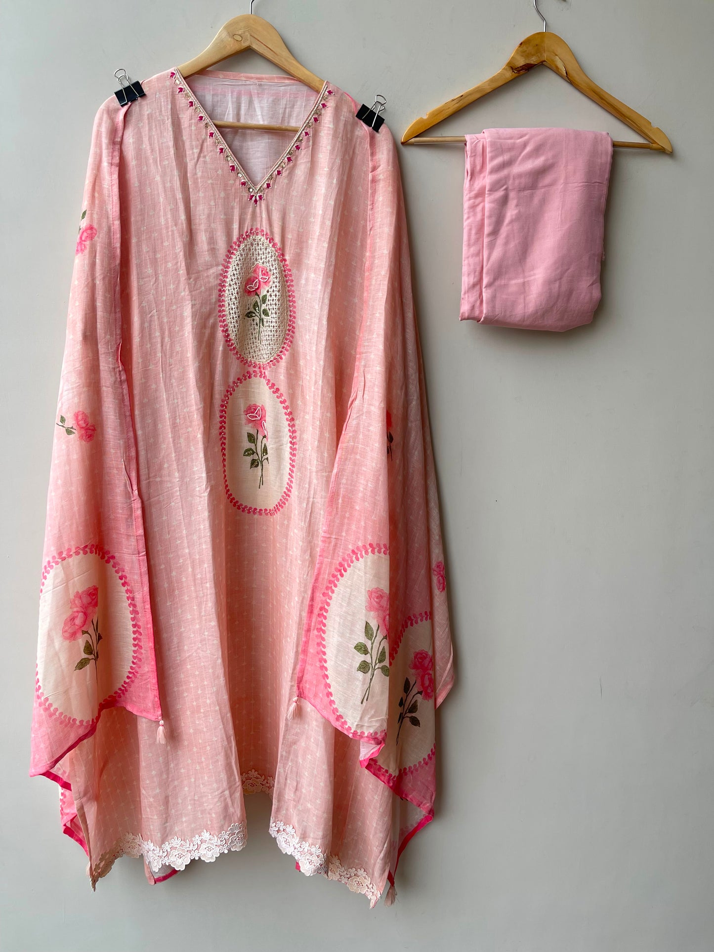 Self linen printed unstitched ladies suit Rc18999