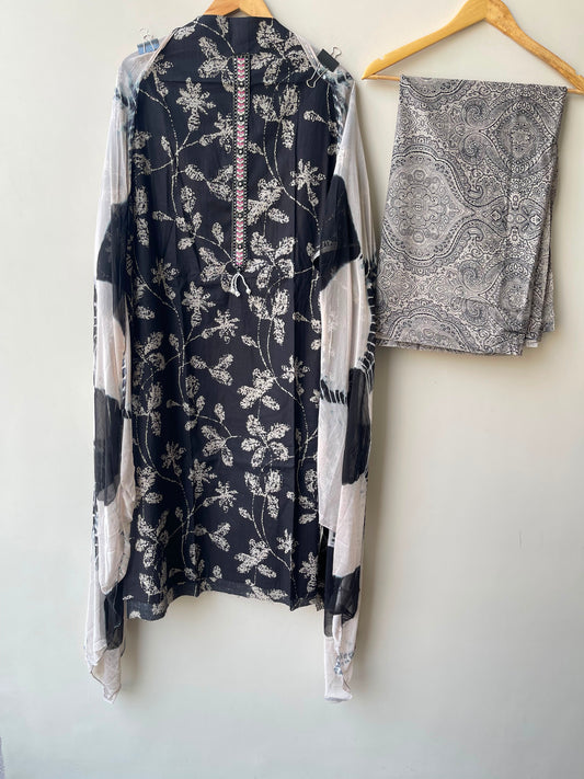 Cotton printed unstitched ladies suit Rc18950