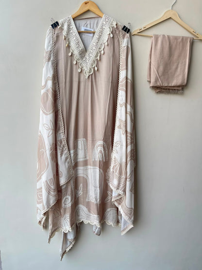 Muslin printed unstitched ladies suit Rc19066