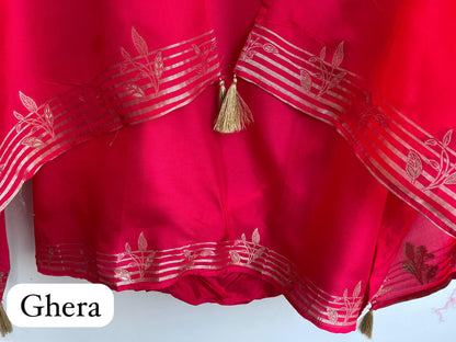 Banarasi tassar silk unstitched ladies suit Rc17905 (c)