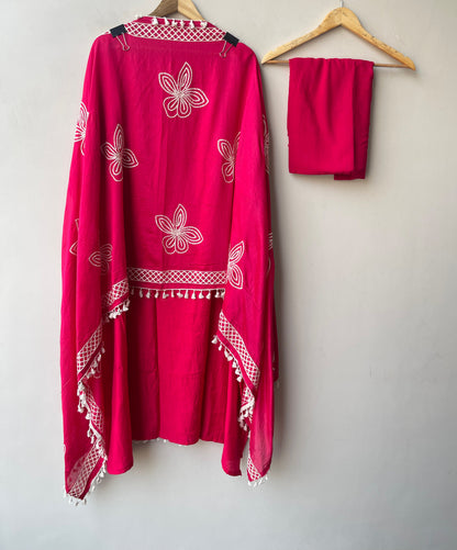 Mul chanderi unstitched ladies suit Rc19300 (a)
