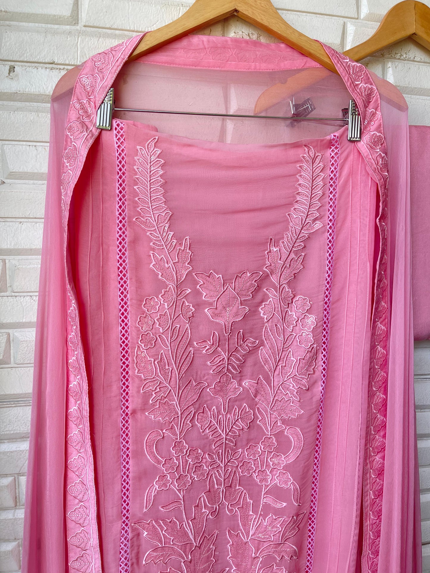 Organza unstitched ladies suit Rc17831 (a)