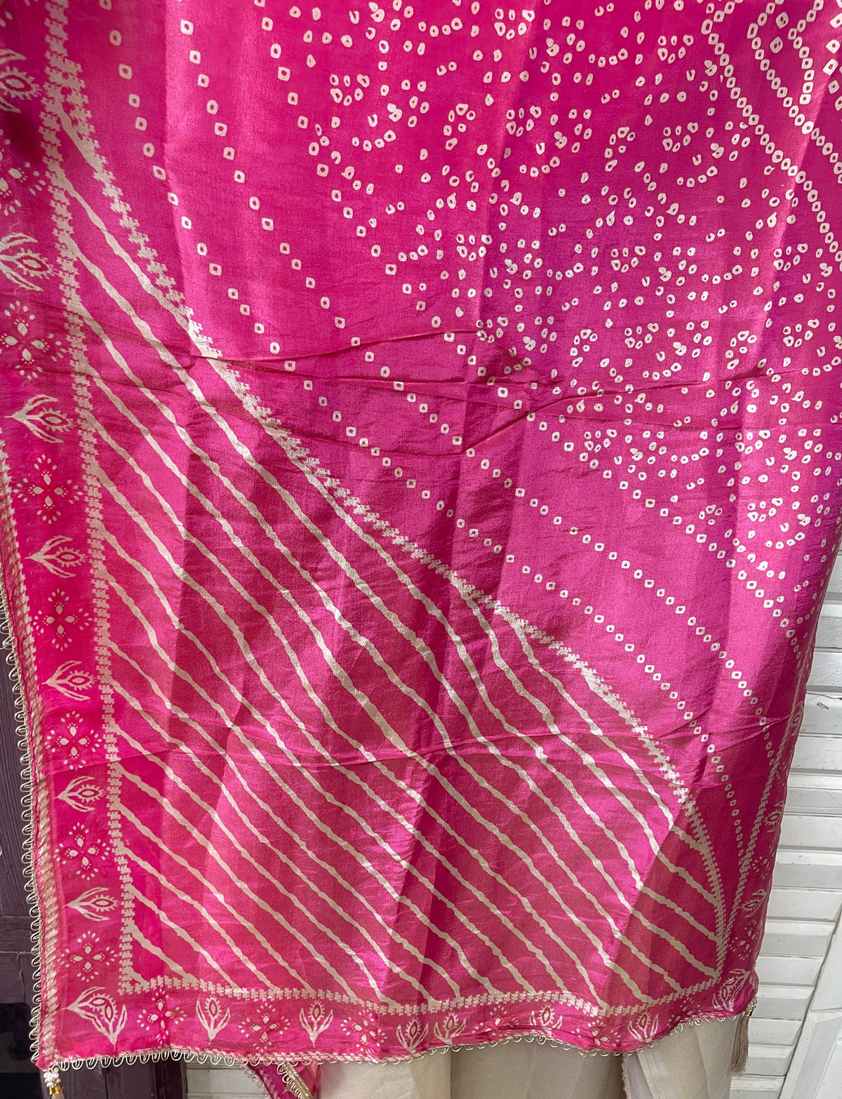 Premium Shimmer Silk Woven Unstitched Designer Suit Set