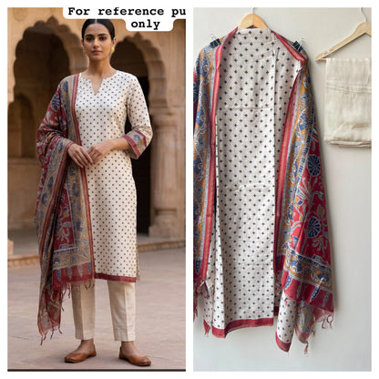Mul chanderi maheshwari ladies unstitched suit Rc19070 (a)
