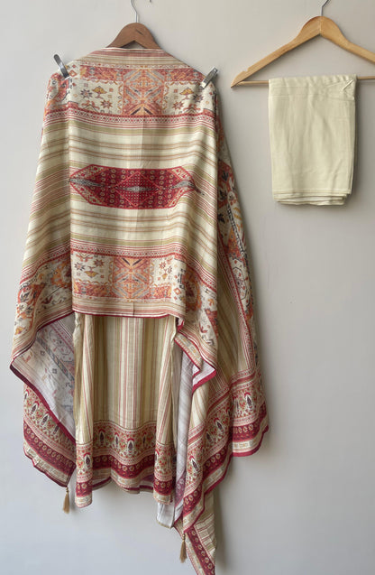 Muslin Printed Unstitched Ladies Suit RC-18754 – view 4