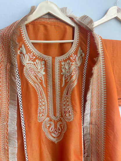 Shimmer silk unstitched ladies suit Rc17901 (a)