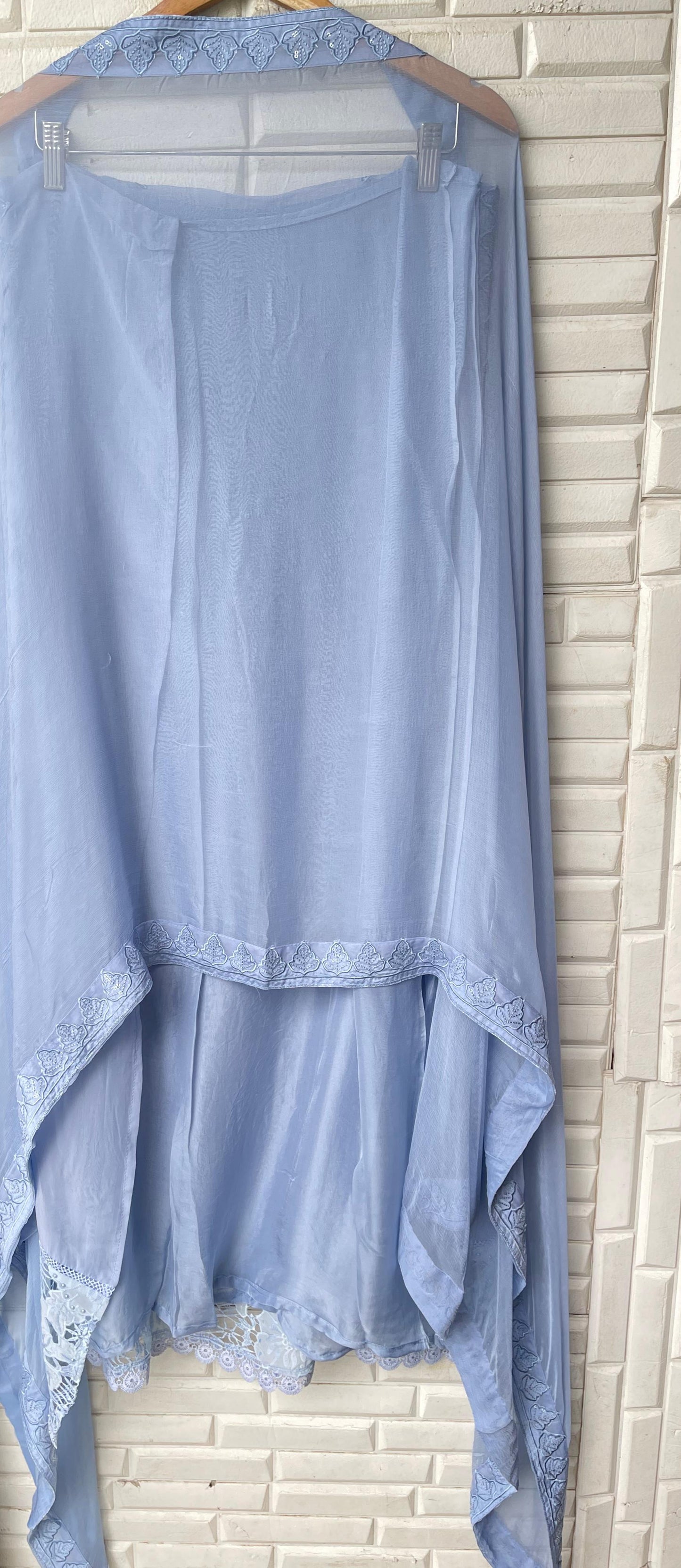 Organza unstitched ladies suit Rc17280