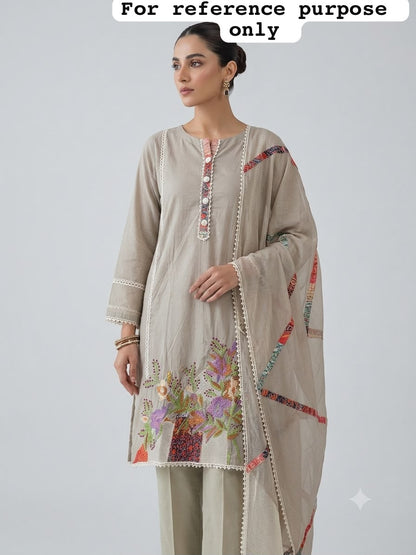 Mul cotton fabric unstitched ladies suit Rc19037