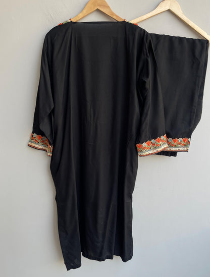 Reyon kashmiri kadai ready ladies coord set Rc18384 ( a)