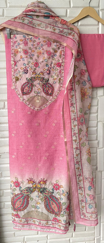 Banarasi kota doriya unstitched ladies suit Rc17456 (b)