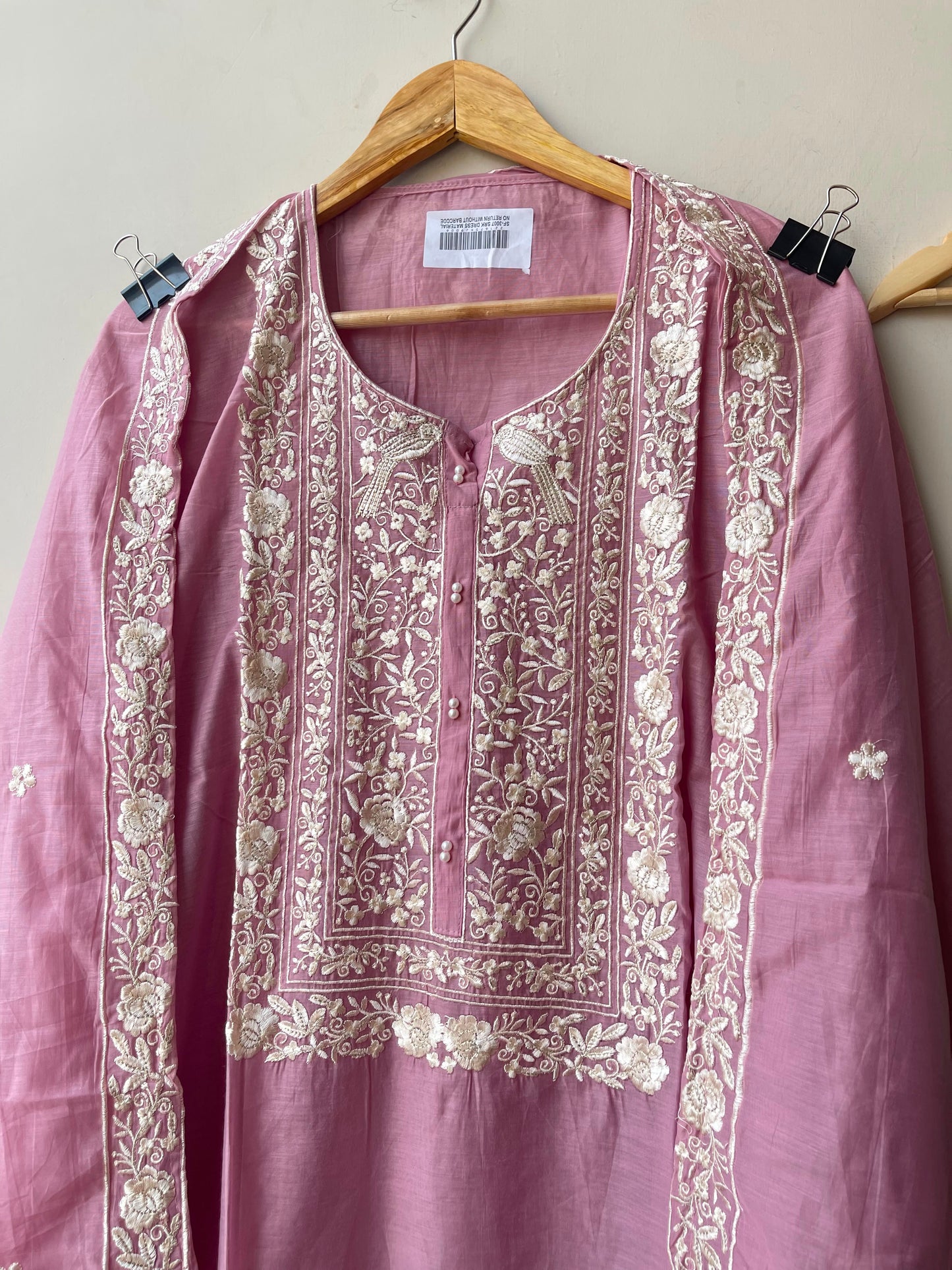 Mul chanderi unstitched ladies suit Rc19012 (a)