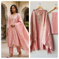 Shimmer Giraffe Silk Ladies Unstitched Suit