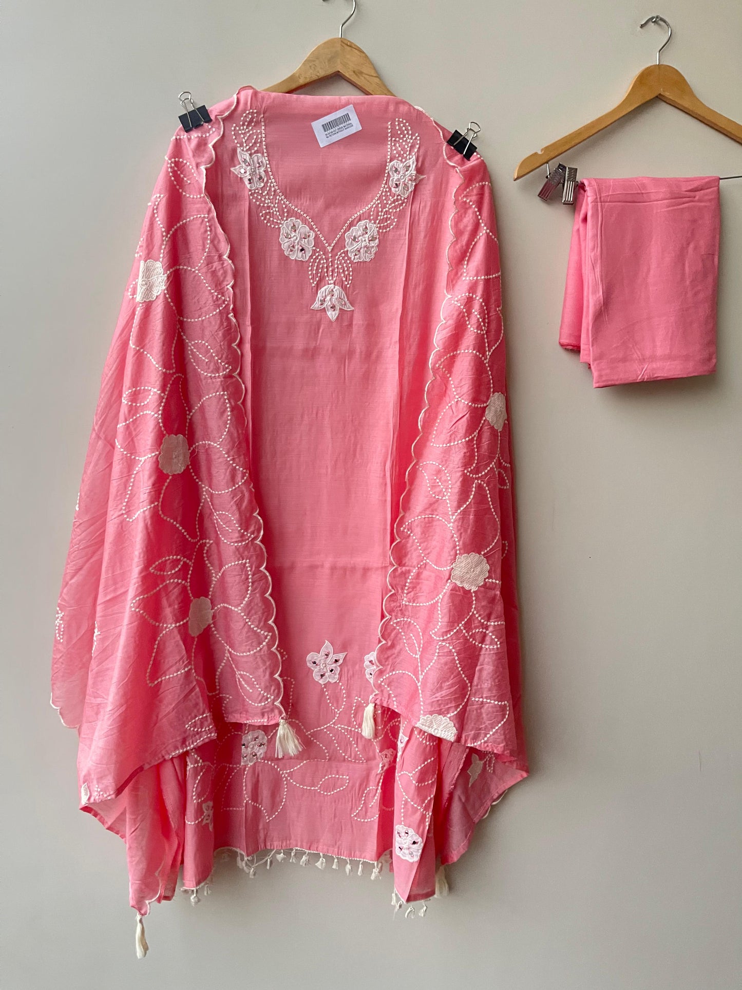 Mul Chanderi Unstitched Ladies Suit RC18857 – view 4