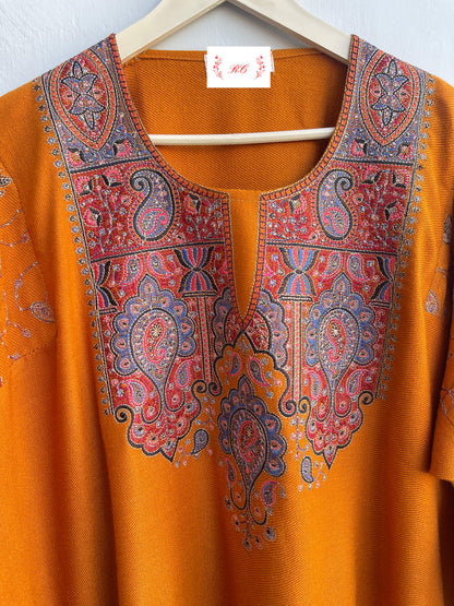 Kashmiri pheron readymade woolen kurta Rc18142 (a)