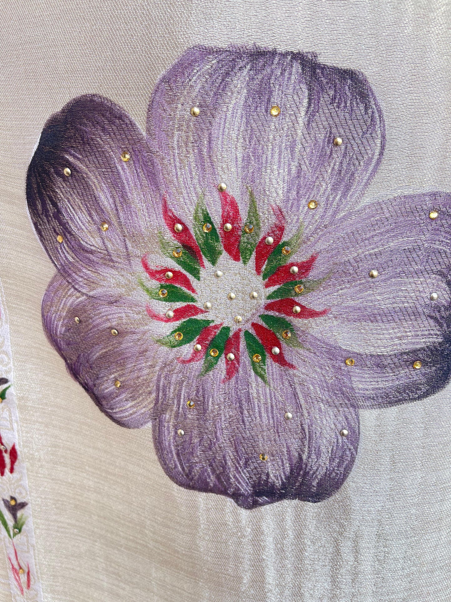 Self shimmer silk unstitched ladies suit Rc17881 (b)