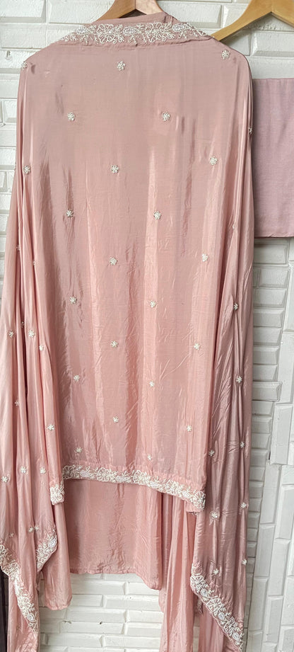 Muslin silk unstitched ladies suit Rc17620