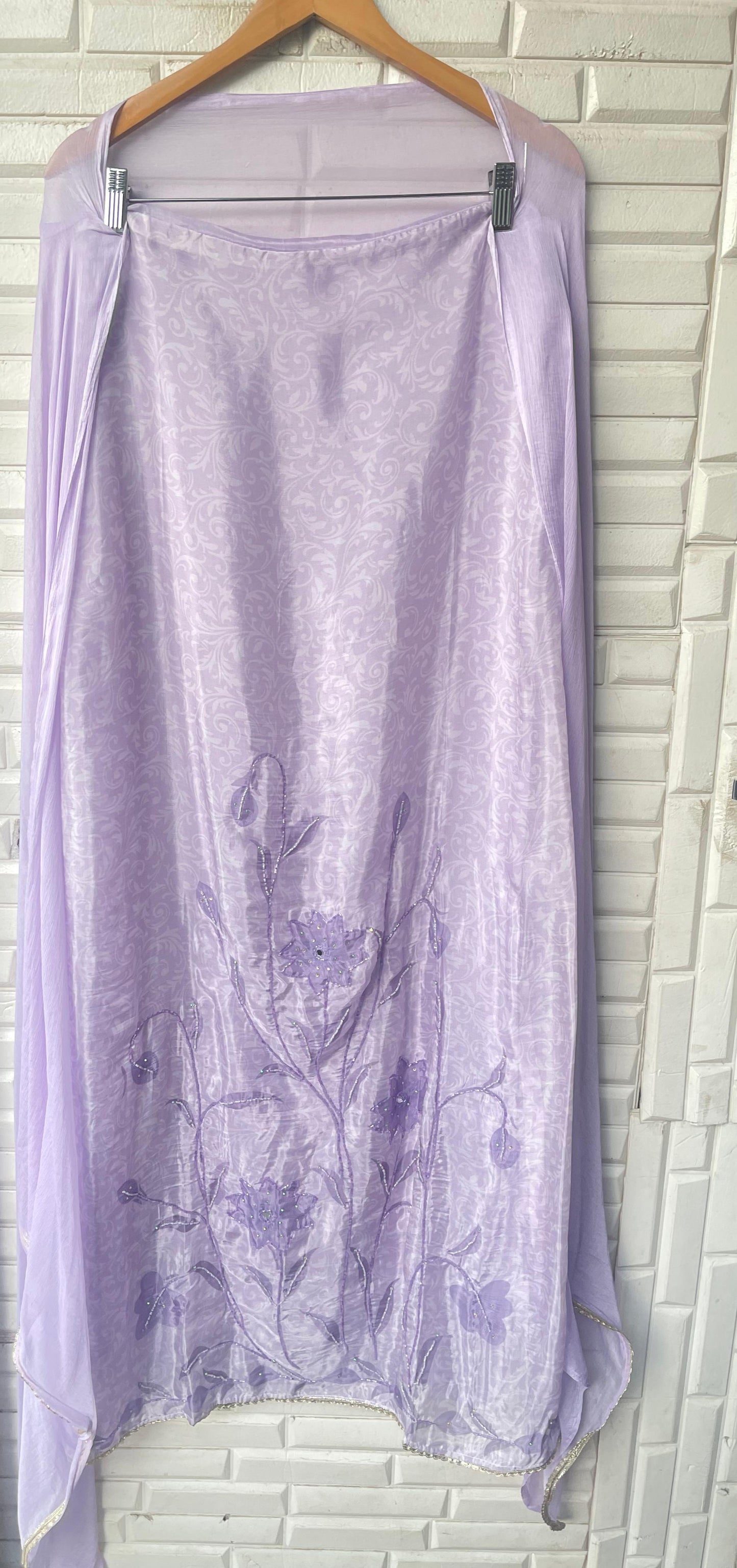 Organza unstitched ladies suit Rc17295 (c)