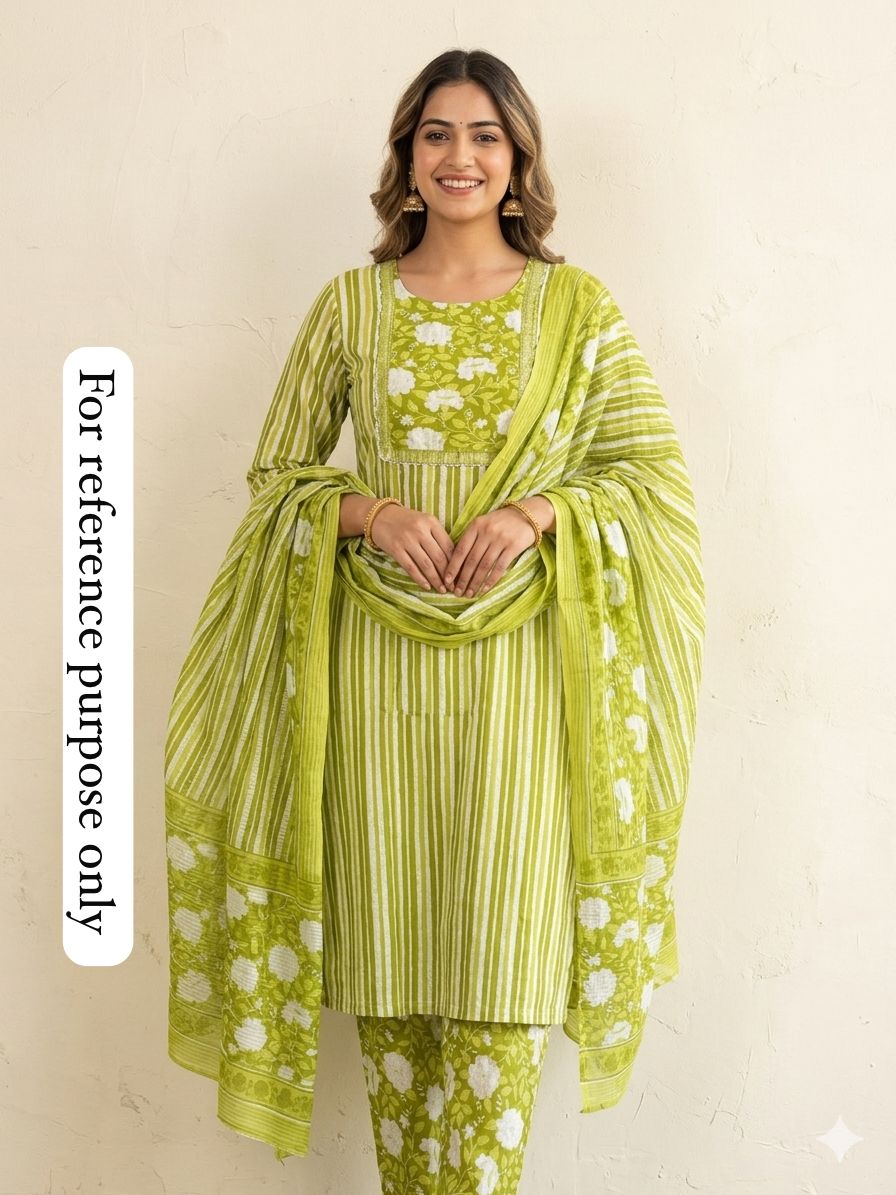 Cotton printed unstitched ladies suit Rc18909 (b)