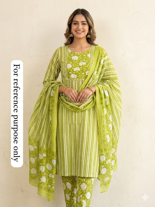 Cotton printed unstitched ladies suit Rc18909 (b)