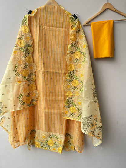 Banarasi kota doriya ladies unstitched suit Rc18920