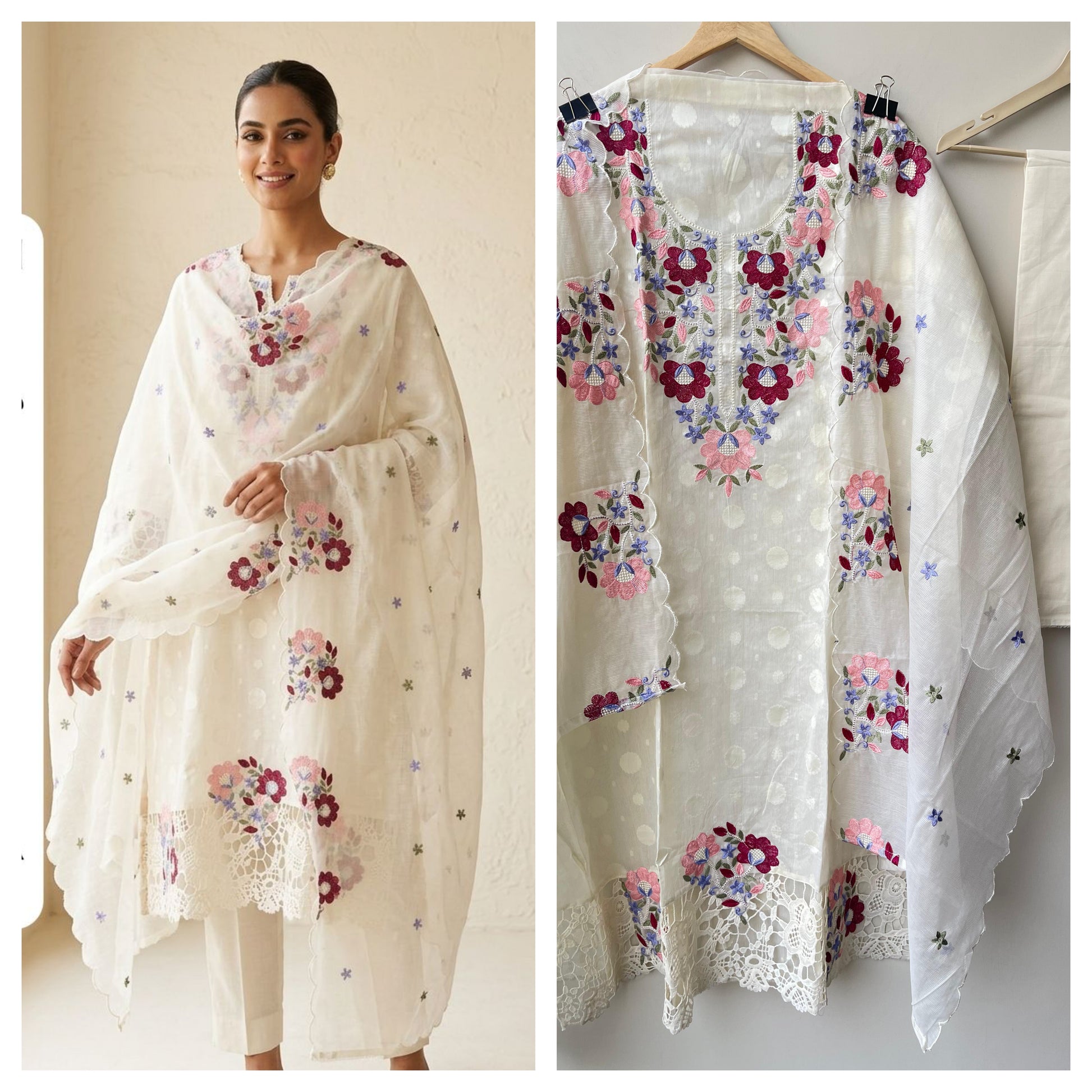 Self Mul Cotton Unstitched Ladies Suit RC-18897