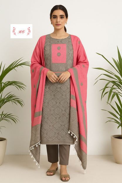 Cotton unstitched ladies suit Rc17580 (a)