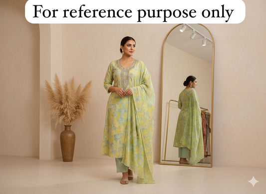 Cotton printed unstitched ladies suit Rc18471