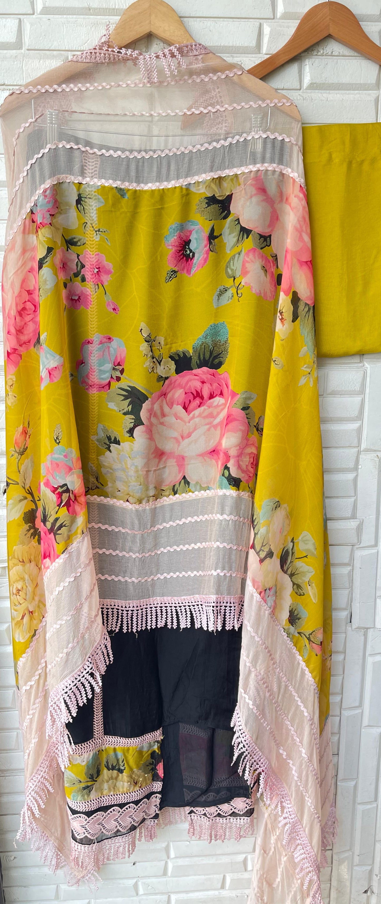 Organza unstitched ladies suit Rc17852 (b)